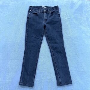 Madewell Jeans Womens 28x29* The‎ Slim Crop Boyjean Demin Stretch Black Casual